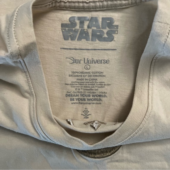 Star Wars OUR UNIVERSE Cream Padmé T-Shirt - Picture 4 of 4